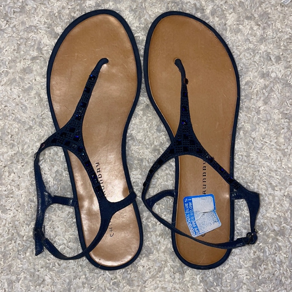 Blue Sandals